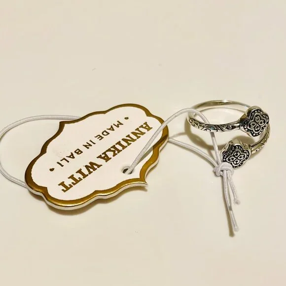 Annika Witt Silver Ring Size 7 - Picture 3 of 7